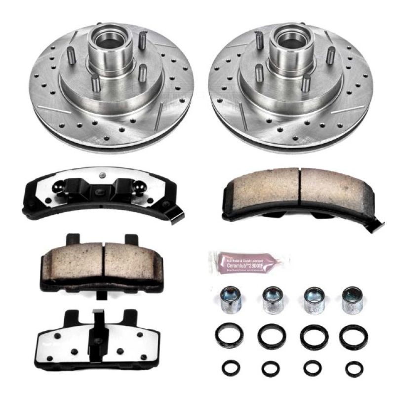 PSB Z36 Truck & Tow Kit - Power Stop 95-97 Chevrolet Blazer Front Z36 Truck & Tow Brake Kit