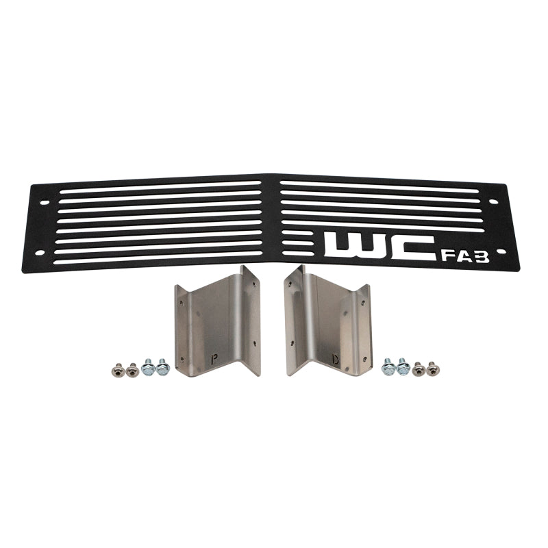 WCF Bumper Grilles - Wehrli 15-19 Chevrolet Silverado HD 6.6L LML/L5P Duramax Bumper Grille - Flat Black