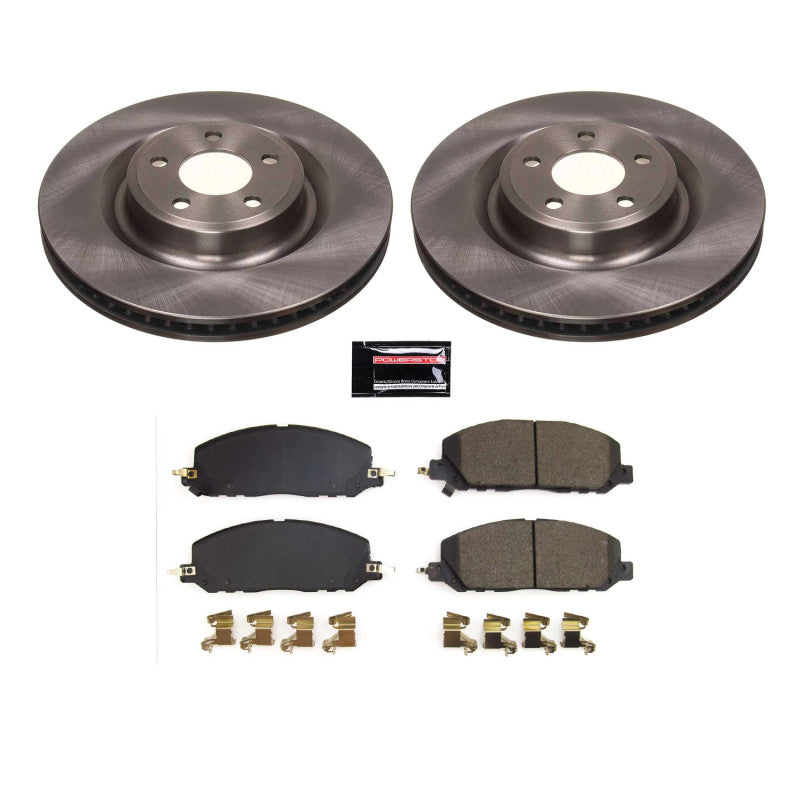 PSB Autospecialty Kit - Power Stop 20-22 Lincoln Aviator Front Autospecialty Brake Kit