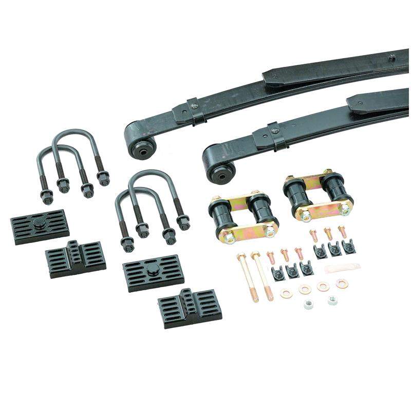 HOT Leaf Springs w Shackles - Hotchkis 67-69 GM F-Body 1 1/2 inch drop Leaf Springs w/ Shackles and Harware