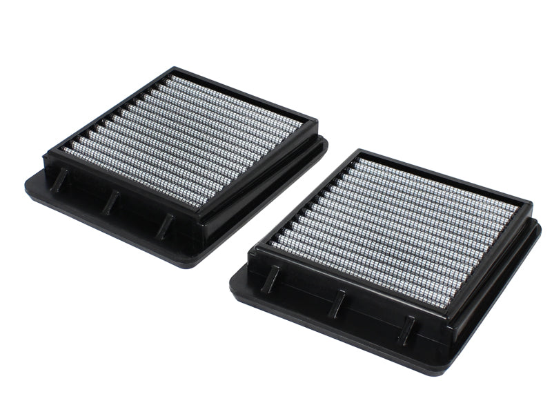 AFE P5R Drop In Air Filter - aFe MagnumFLOW Air Filters OEM Replacement Pro DRY S 09-15 Nissan GT-R V6 3.8L (tt)