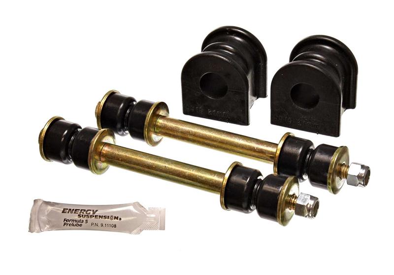 ES Sway Bar Bushings - Black - Energy Suspension 17Mm Rear Sway Bar Set - Black