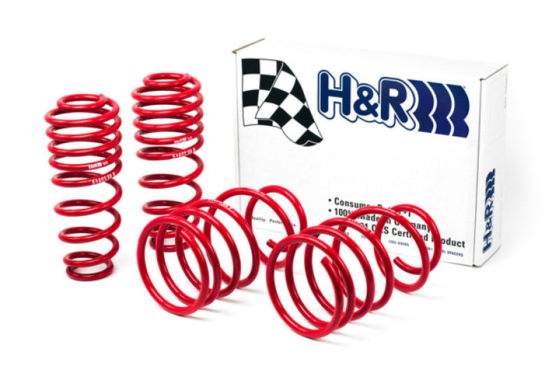 HR Race Springs - H&R 05-09 Ford Mustang/Convertible/GT/Shelby GT/Shelby GT-H V6/V8 Race Spring