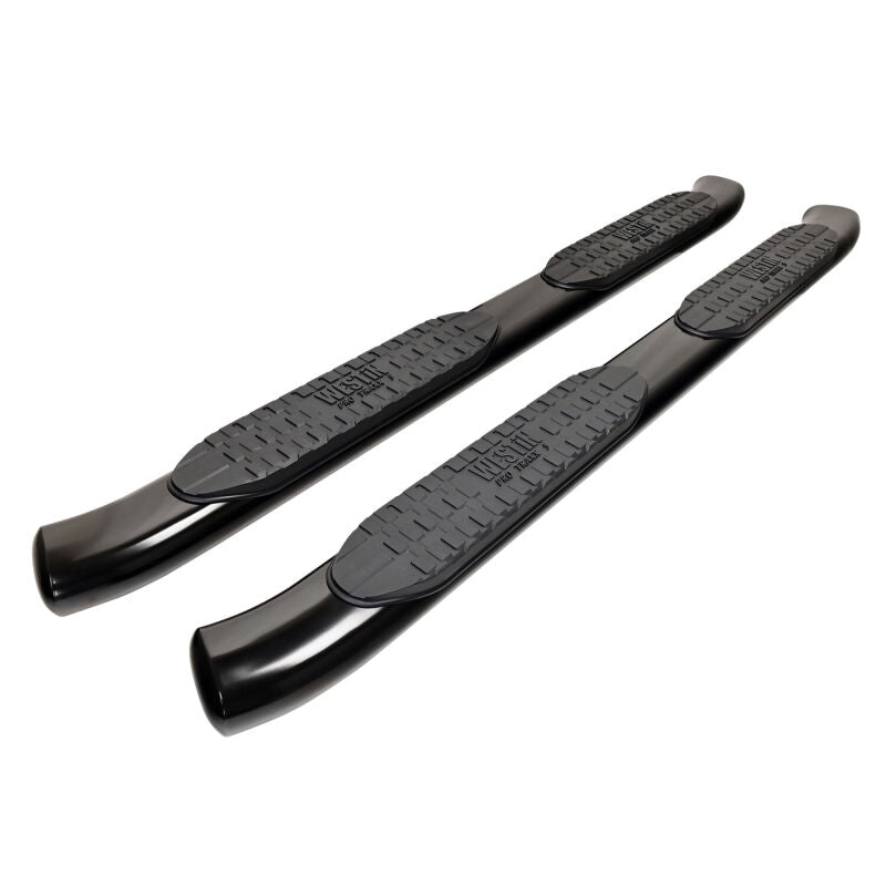 WES Nerf Bars - PRO TRAXX 5 - Westin 2025 Toyota 4Runner PRO TRAXX 5 Oval Nerf Step Bars - Semi-Gloss Black