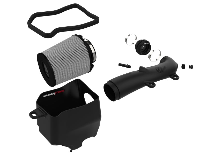 AFE Magnum FORCE Stage-2 Cold Air Intakes - aFe Magnum FORCE Stage-2 Pro Dry S Cold Air Intake System Jeep Wrangler (JL) 18-23 V6-3.6L