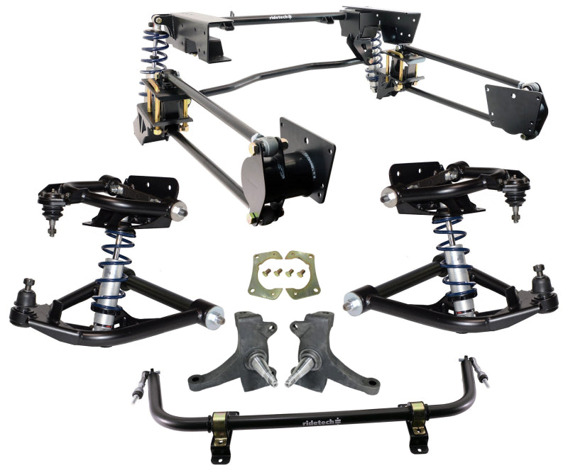 RID Suspension Link Kits - Ridetech 73-87 Chevy C10Complete CoilOver System HQ Series