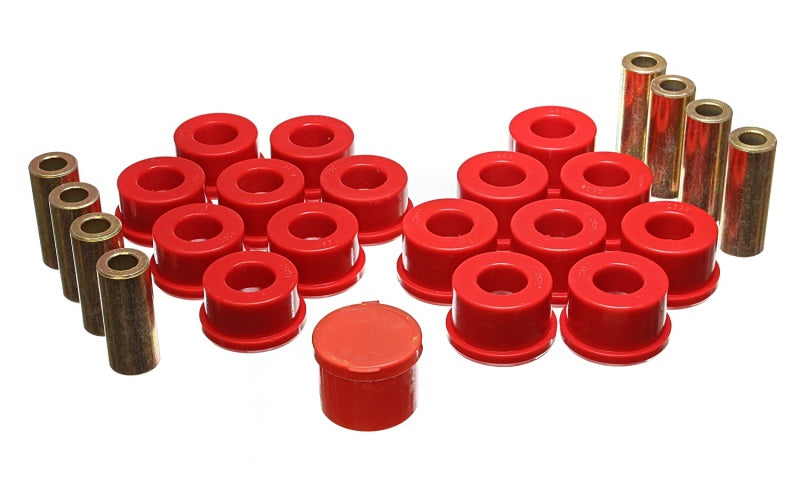 ES Cntrl Arm Bushings - Red - Energy Suspension Control Arm Bushings - Rear - Red