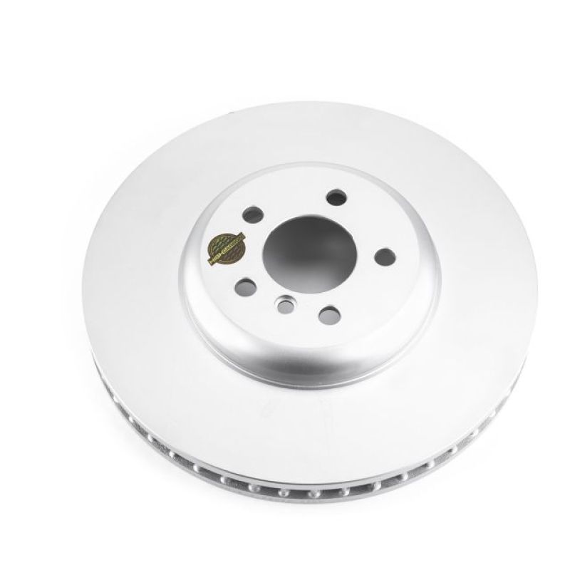 PSB Evolution Coated Rotor - Power Stop 10-15 BMW 550i GT Front Right Evolution High Carbon Geomet Coated Rotor