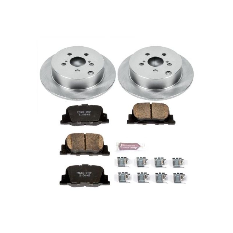 PSB Autospecialty Kit - Power Stop 05-10 Scion tC Rear Autospecialty Brake Kit