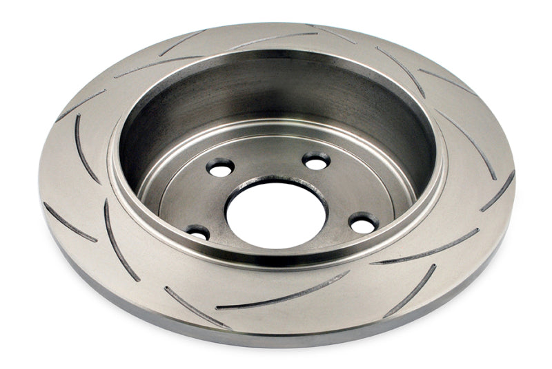 DBA Street Slotted Rotors - DBA 07-09 Jeep Wrangler JK Rear Slotted Street Series Rotor