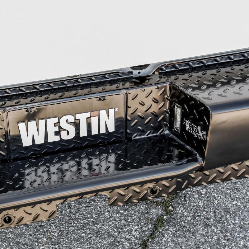 WES HDX Rear Bumpers - Westin 09-18 Ram 1500 HDX Bandit Rear Bumper - Black