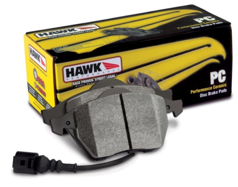 HAWK Ceramic Brake Pad Sets - Hawk 18-19 Jeep Grand Cherokee Performance Ceramic Street Front Brake Pads