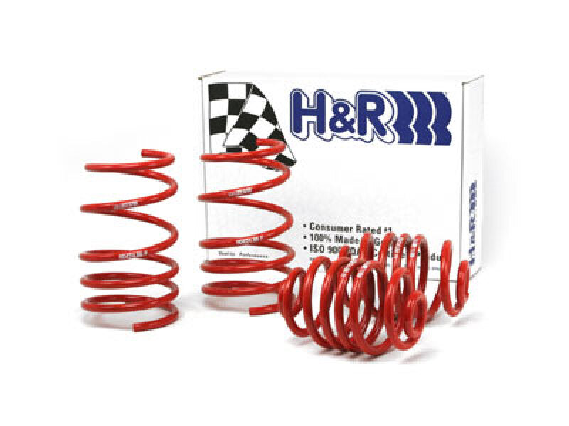 HR Race Springs - H&R 92-98 BMW 325i/325is/328i/328is E36 Race Spring (After 6/22/92 & Non Cabrio)