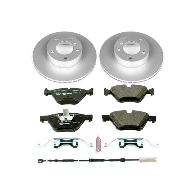 PSB Euro-Stop Kit - Power Stop 10-13 BMW 128i Front Euro-Stop Brake Kit