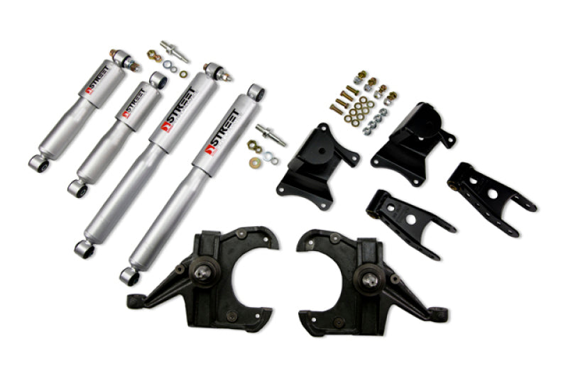 BT Lower Kit w SP Shocks - Belltech LOWERING KIT WITH SP SHOCKS