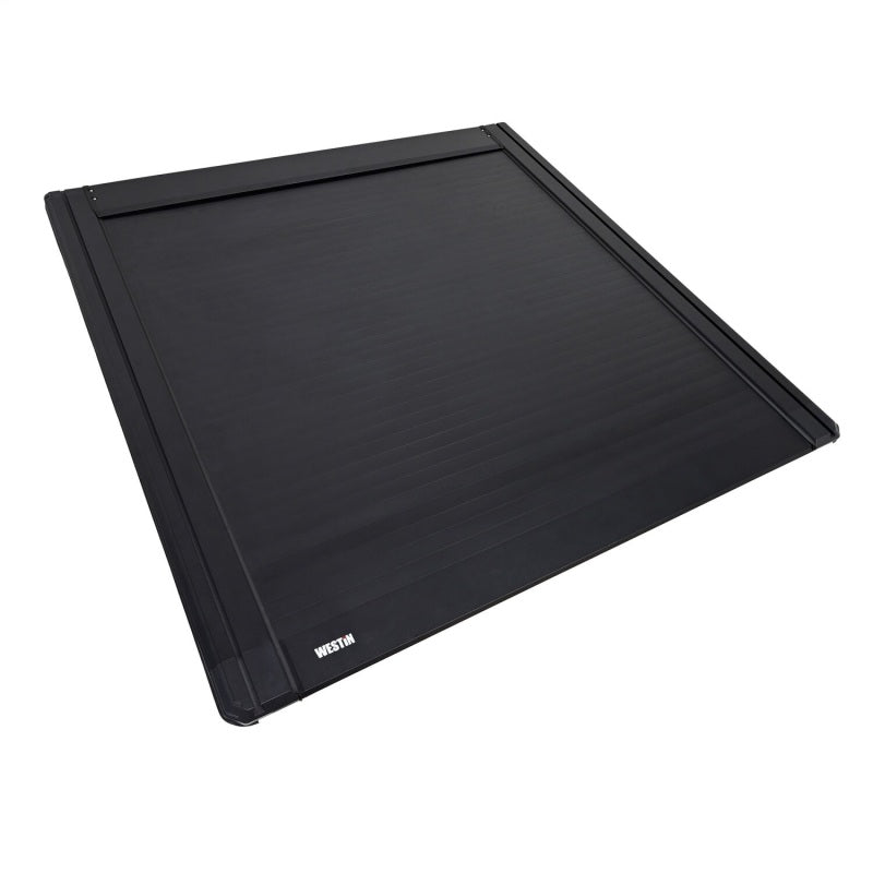 WES Electric Retractable Tonneau - Westin 19-26 Chev/GMC Silverado/Sierra 1500 5ft 8in Bed Electric Retractable Tonneau Cover - Black