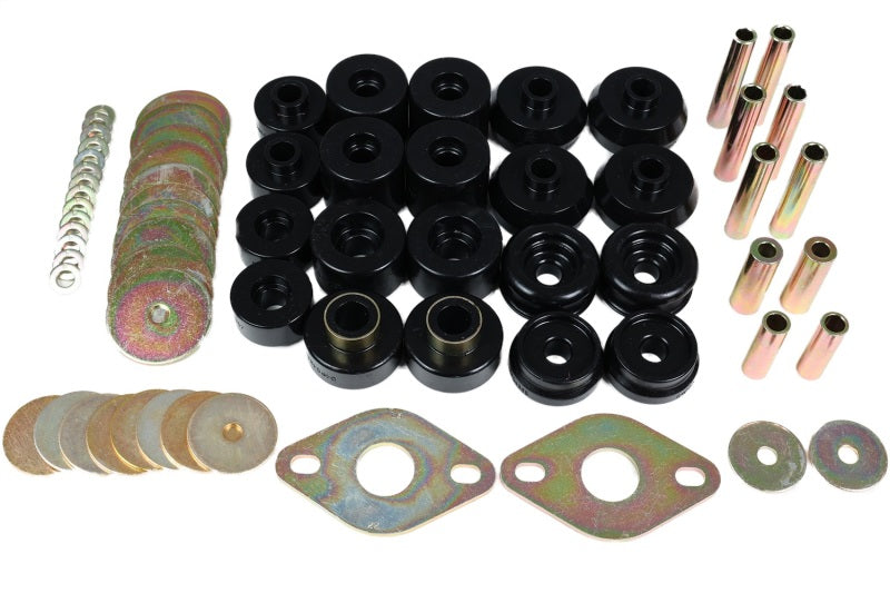 ES Body Mounts - Black - Energy Suspension 96-99 Toyota 4Runner 2WD/4WD Black Body Mount Bushing Set