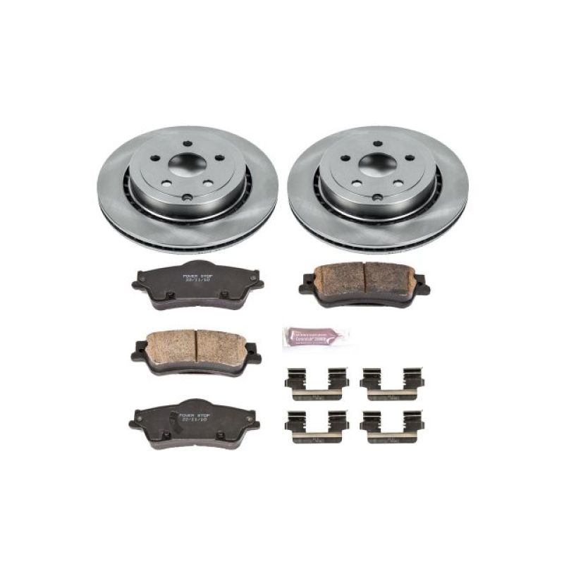 PSB Autospecialty Kit - Power Stop 11-17 Chevrolet Caprice Rear Autospecialty Brake Kit