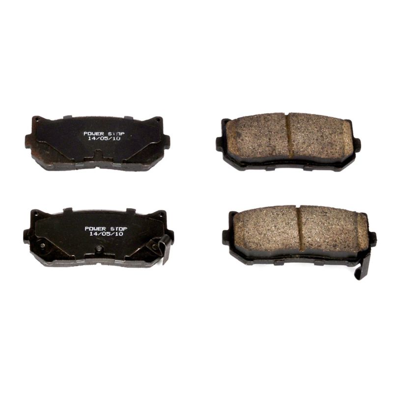 PSB Z16 Evolution Brake Pads - Power Stop 98-01 Kia Sephia Rear Z16 Evolution Ceramic Brake Pads