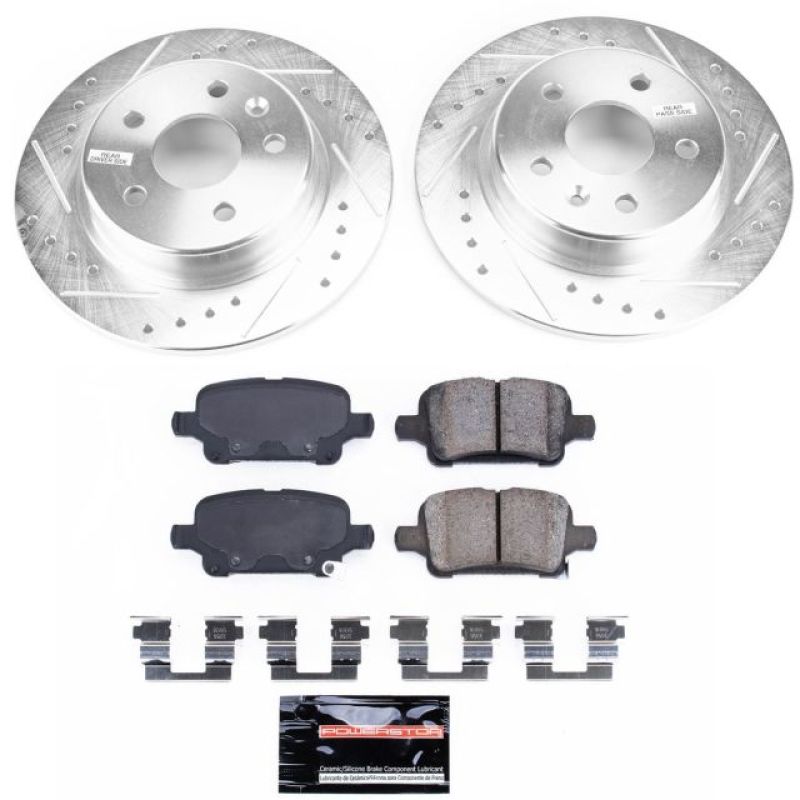 PSB Z23 Evolution Kit - Power Stop 17-18 Chevrolet Bolt EV Rear Z23 Evolution Sport Brake Kit