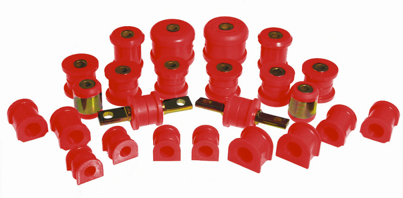 PRO Total Kits - Red - Prothane 01-03 Honda Civic Total Kit - Red