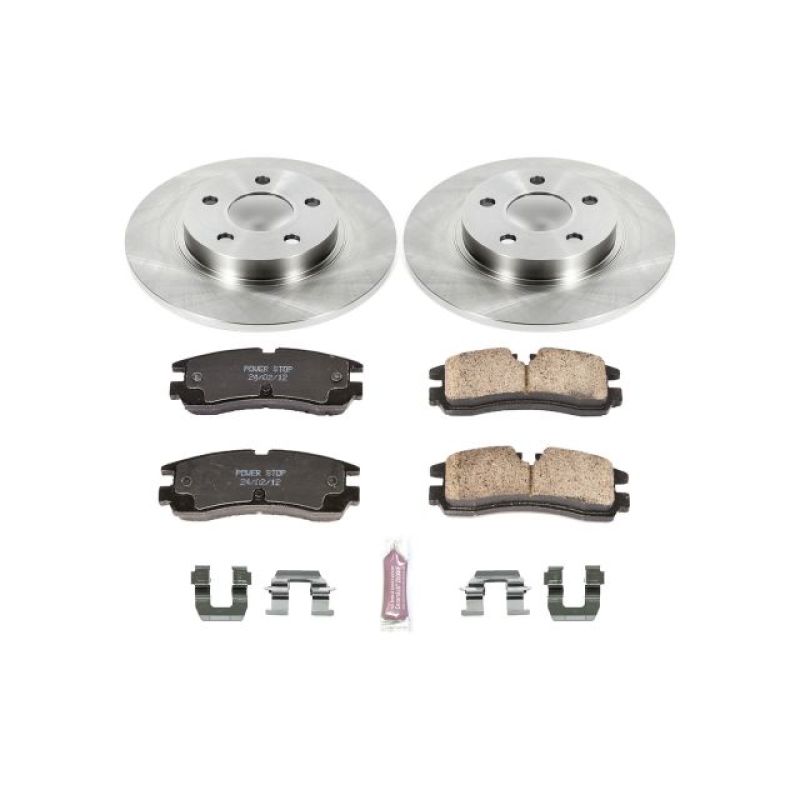 PSB Autospecialty Kit - Power Stop 98-02 Cadillac Seville Rear Autospecialty Brake Kit