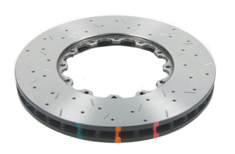 DBA 5000 Slot&Drill Rings - DBA 99-06 Porsche 911 Carrera 4 Front 5000 Series Drilled & Slotted Ring