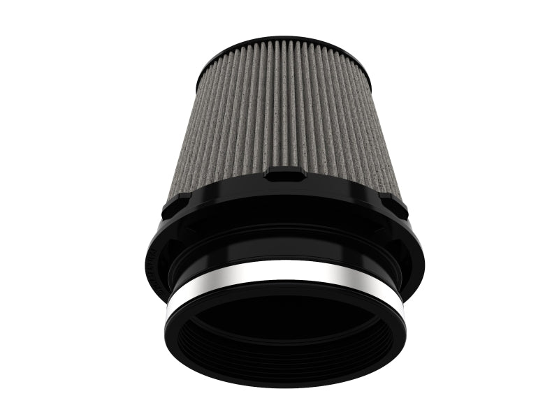 AFE Universal Pro Dry S Filter - aFe Black Series Replacement Filter w/ Pro 5R Media 4-1/2x3IN F x 6x5IN B x 5x3-3/4 Tx7IN H