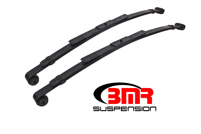 BMR Leaf Springs - BMR 67-69 1st Gen F-Body Rear Lowering Leaf Springs (2in Drop) - Black