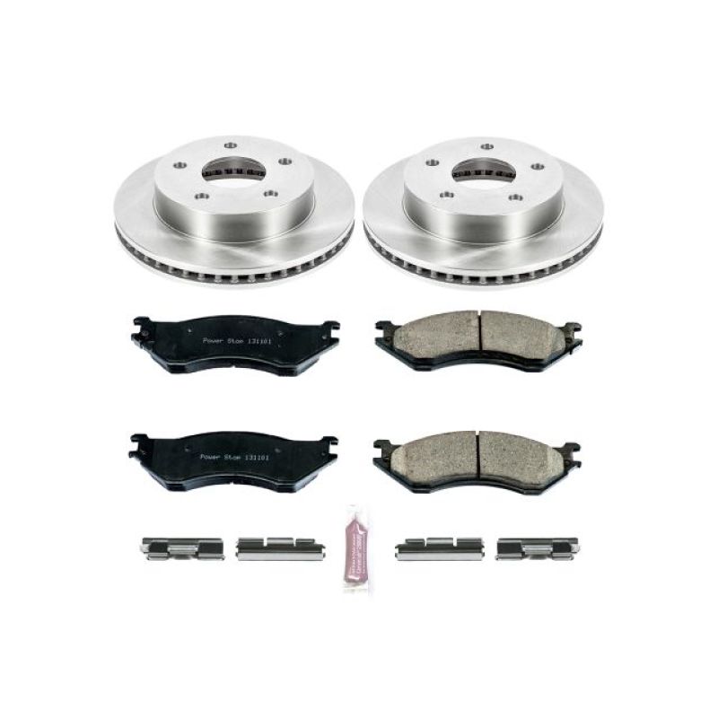 PSB Autospecialty Kit - Power Stop 00-01 Dodge Ram 1500 Front Autospecialty Brake Kit