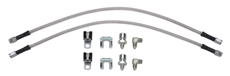WIL Flexline Brake Hose - Wilwood Flexline Kit Front 17-19 Ford Raptor