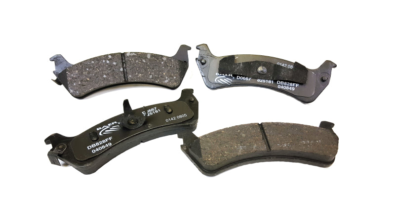 BAE Claw Brake Pads - Baer Brakes 02-03 Ford Explorer Sport Claw Brake Rear Pads