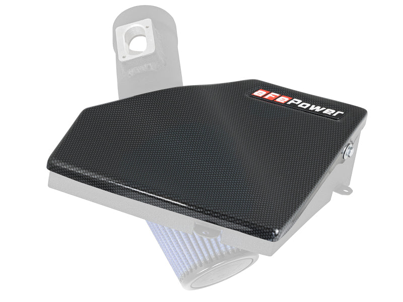 AFE Air Intake Components - aFe MagnumFORCE Stage-2 Intake System Carbon Fiber Cover 15-17 MINI Cooper S (F55/F56) L4-2.0L (t)