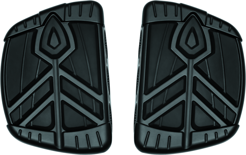 KUR Mini Boards B - Kuryakyn Spear Mini Boards Without Adapter Satin Black
