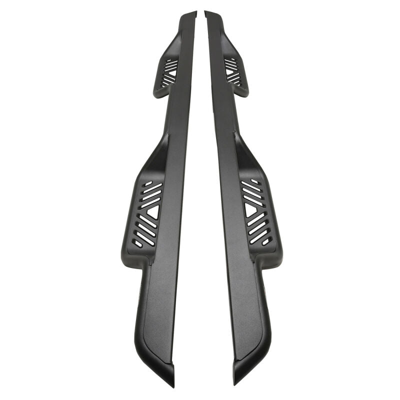 WES Nerf Bars - Outlaw - Westin 19-22 Chevrolet Silverado / GMC Sierra Crew Cab Outlaw Nerf Step Bars - Textured Black