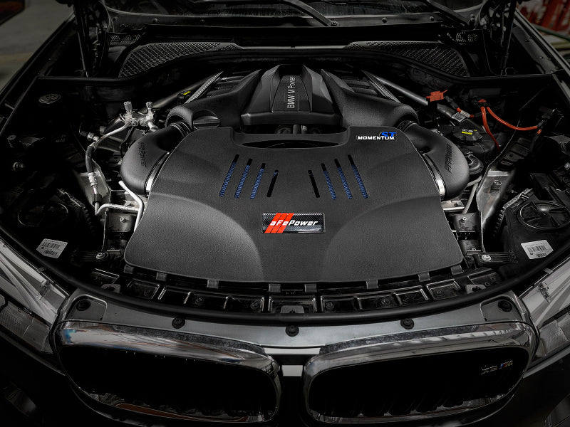 AFE Momentum ST Cold Air Intakes - aFe Momentum ST Pro 5R Intake System 15-19 BMW X5M / X6M 4.4L TT (S63)