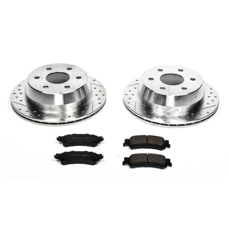 PSB Z23 Evolution Kit - Power Stop 03-05 Chevrolet Astro Rear Z23 Evolution Sport Brake Kit