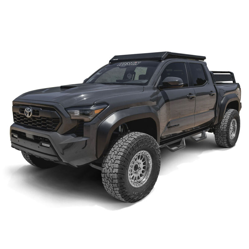 WES Nerf Bars - Outlaw - Westin 2024 Toyota Tacoma Outlaw Drop Nerf Step Bars - Textured Black