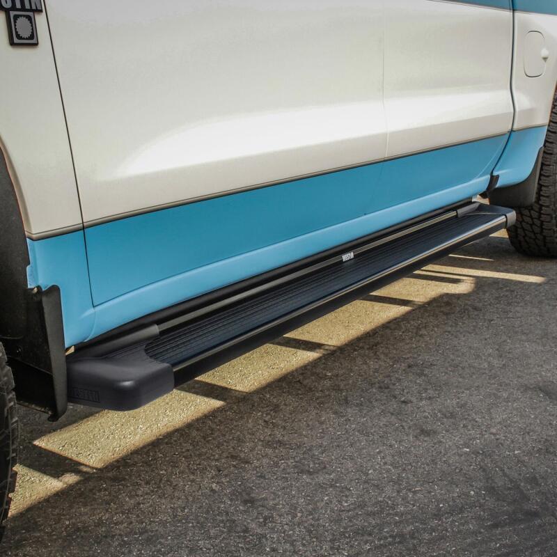 WES Running Boards - Sure-Grip - Westin SG6 Black Aluminum Running Boards 85.50 in