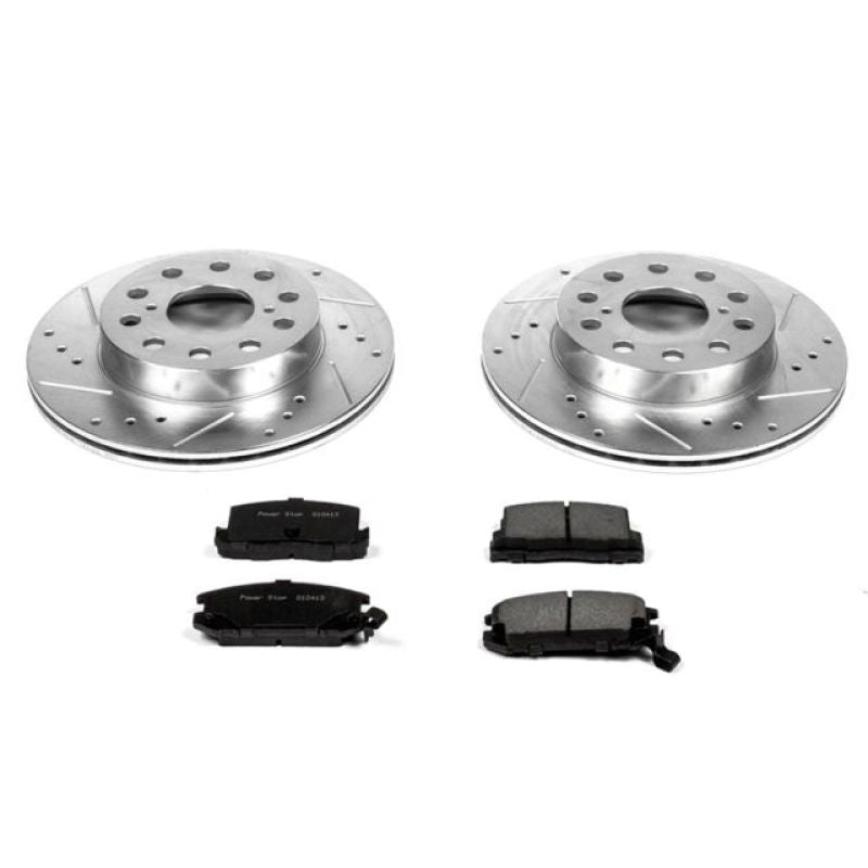 PSB Z23 Evolution Kit - Power Stop 91-95 Toyota MR2 Rear Z23 Evolution Sport Brake Kit