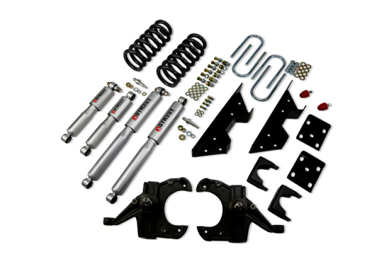 BT Lower Kit w SP Shocks - Belltech LOWERING KIT WITH SP SHOCKS