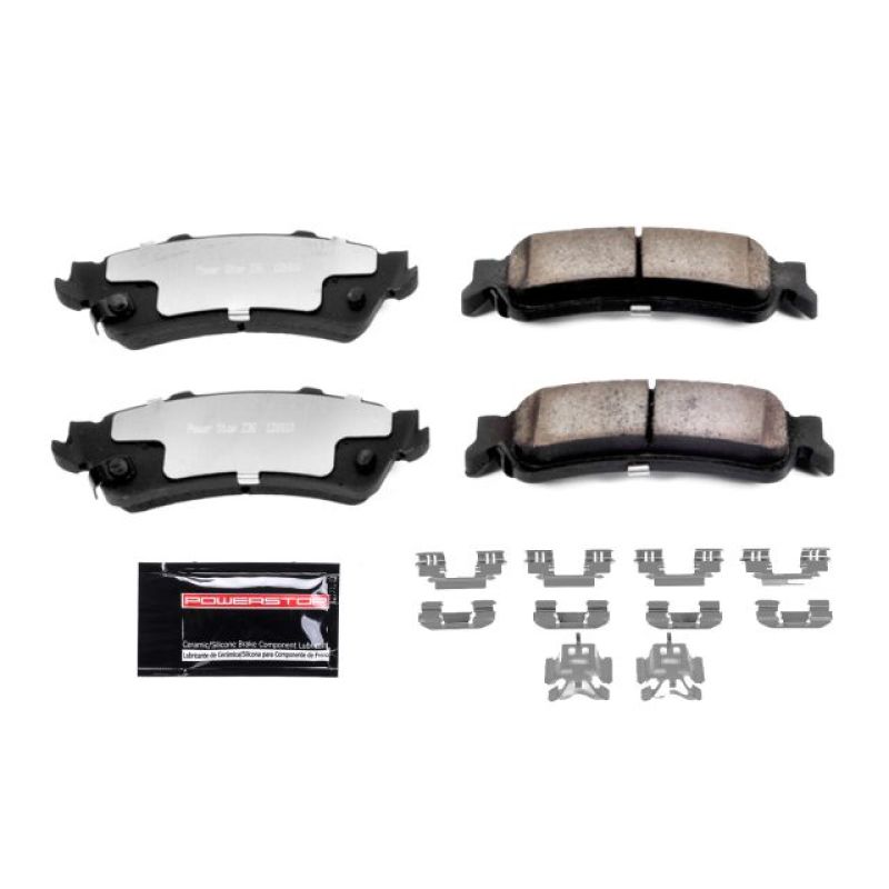 PSB Z36 Truck & Tow Brake Pads - Power Stop 00-05 Cadillac DeVille Rear Z36 Truck & Tow Brake Pads w/Hardware