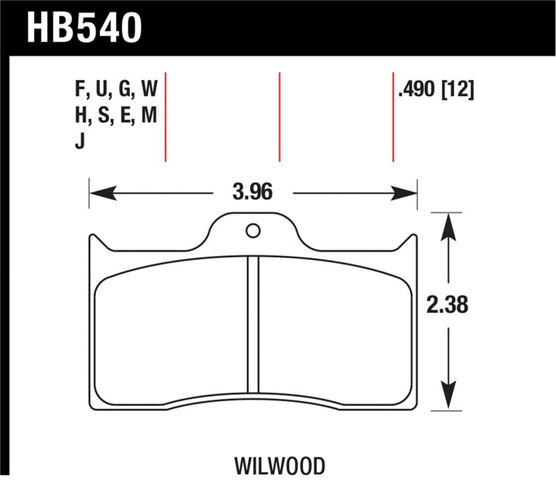 HAWK HPS Brake Pad Sets - Hawk HPS Street Brake Pads