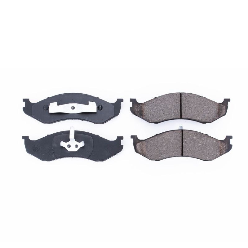 PSB Z16 Evolution Brake Pads - Power Stop 90-01 Jeep Cherokee Front Z16 Evolution Ceramic Brake Pads