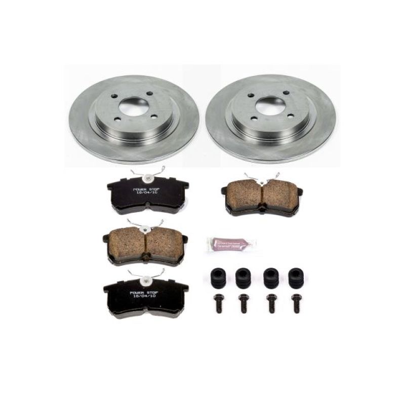 PSB Autospecialty Kit - Power Stop 02-04 Ford Focus Rear Autospecialty Brake Kit
