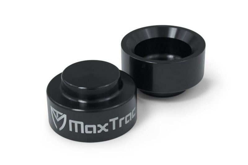 MXT Coil Spacers - MaxTrac 00-18 GM Tahoe/Yukon 2WD/4WD 1.5in Rear Billet Aluminum Coil Spacers