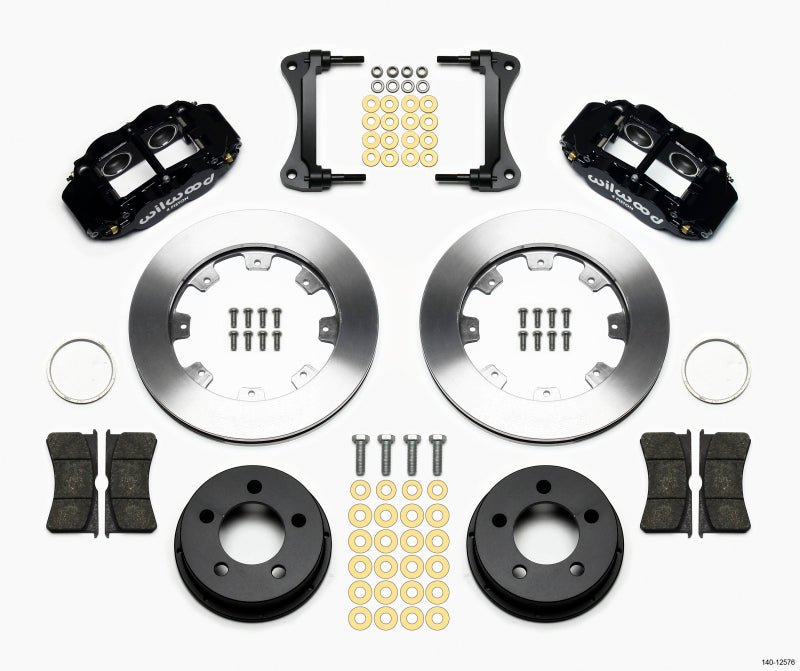 WIL Superlite Brake Kit - Wilwood Narrow Superlite 4R Front Kit 12.19in 87-89 Jeep YJ