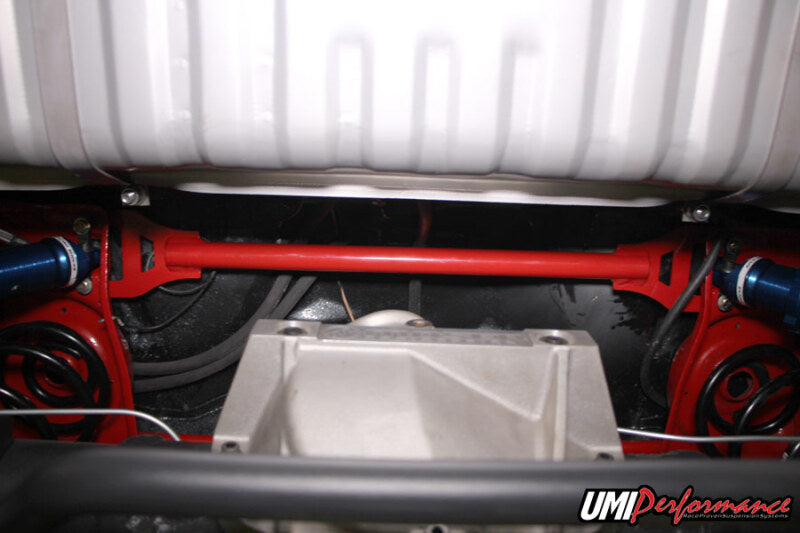 UMI Strut Tower Braces - UMI Performance 68-72 GM A-Body Rear Shock Tower Brace Bolt In