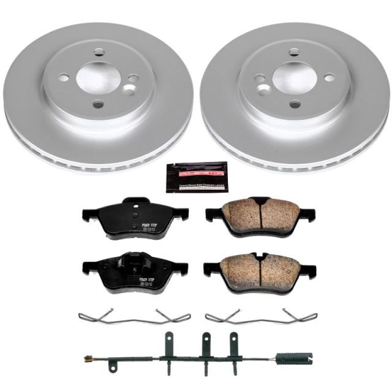 PSB Z23 Evolution Coated Kit - Power Stop 02-06 Mini Cooper Front Z23 Evolution Sport Coated Brake Kit
