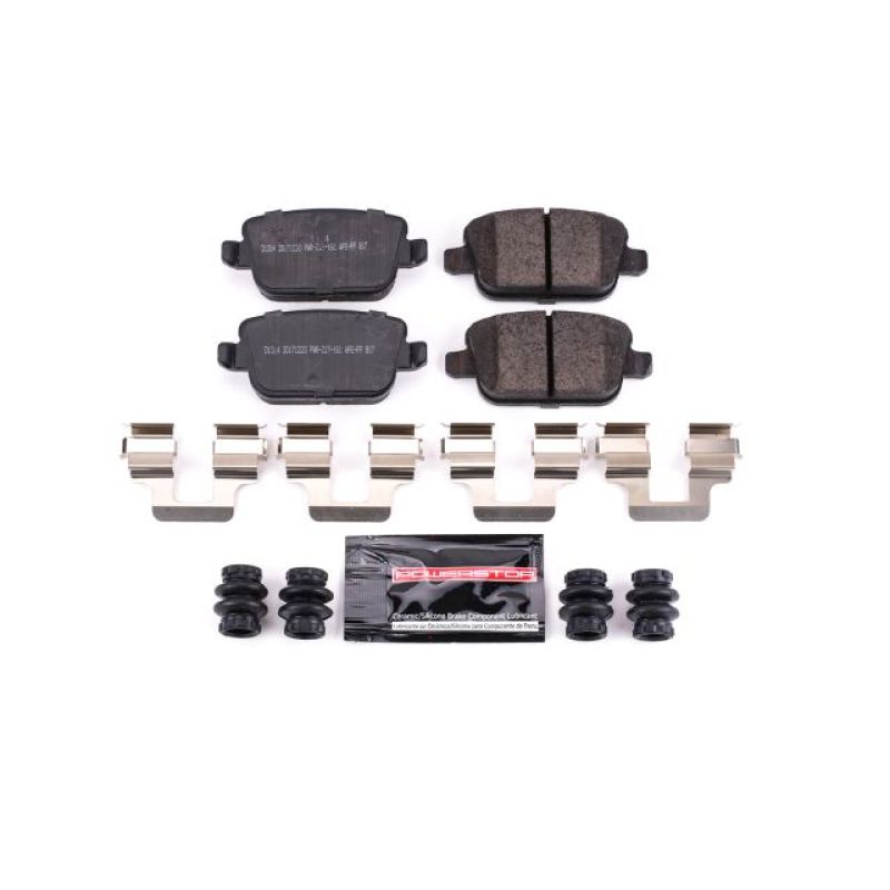 PSB Z23 Evolution Brake Pads - Power Stop 08-12 Land Rover LR2 Rear Z23 Evolution Sport Brake Pads w/Hardware